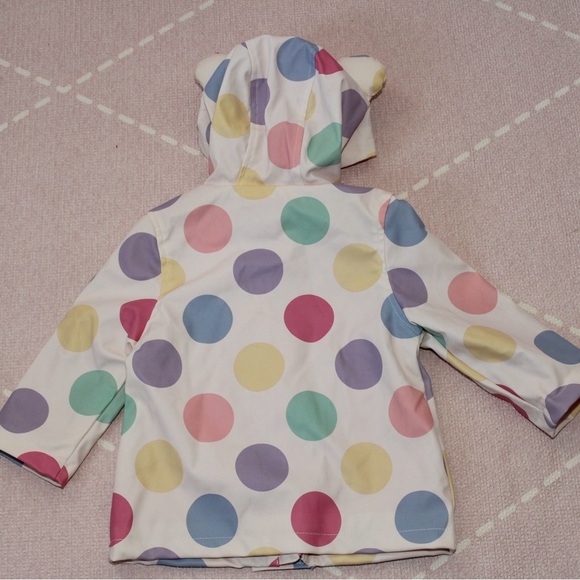 DISNEY Primark Minnie Mouse Baby Girl 9-12 month Raincoat Multicolor Jacket - Picture 5 of 5